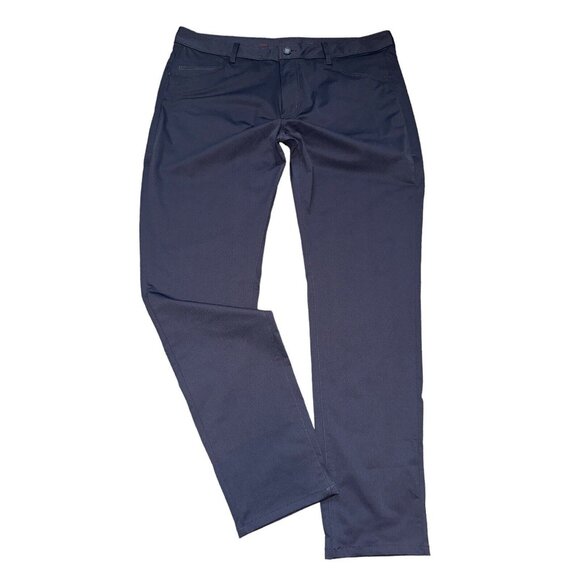 Rhone Pants‎ Mens 40x32 Gray Commuter 5 Pocket Slim Straight Performance Golf - Picture 1 of 10